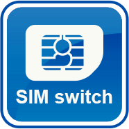 2 SIM cards, auto-switch cases: weak signal, data limit, SMS limit, roaming, no network, network denied, data connection fail, SIM idle protection 